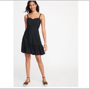 Old Navy black cami dress